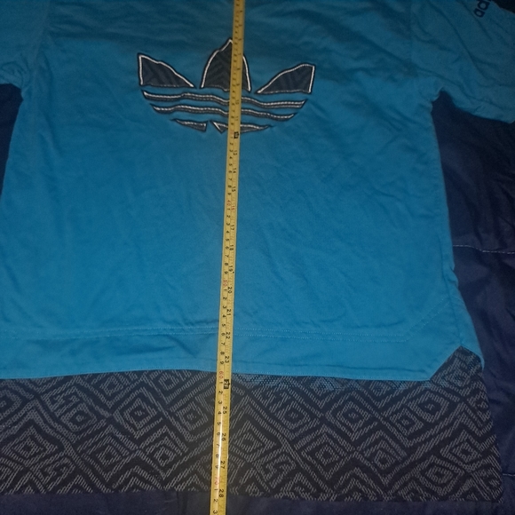 Adidas Short Sleeved Hoodie Sz.M - Picture 3 of 9